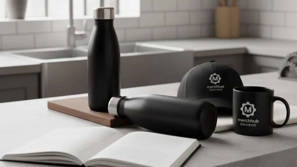 Contoh paket merchandise branding custom dari Malang